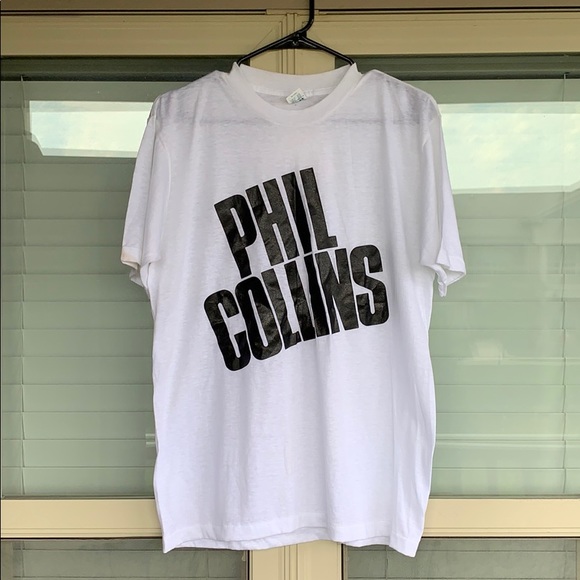 ORIGINAL Phil Collins Tour Shirt - Picture 1 of 3
